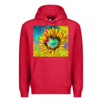 Cardinal sparkling sunflower Premium Hoodie - TumblerDesignByShophia