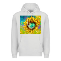 Sparkling Sunflower Premium Hoodie | Teevron