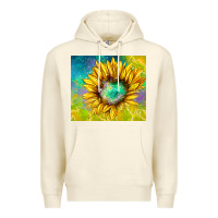 Sandshell sparkling sunflower Premium Hoodie - TumblerDesignByShophia
