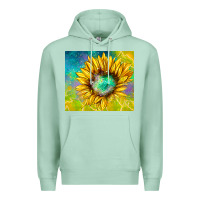 Seafoam sparkling sunflower Premium Hoodie - TumblerDesignByShophia