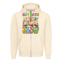 Sandshell 100 days watching my students grow Zipper Hoodie - Artiststas
