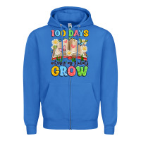 True Royal 100 days watching my students grow Zipper Hoodie - Artiststas