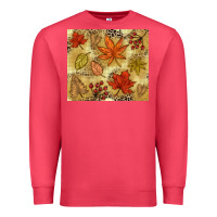 Cardinal Fall leaves Premium Sweatshirt - NancyCooperArtShop