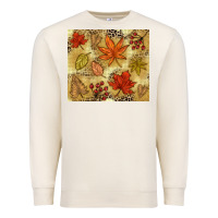 Sandshell Fall leaves Premium Sweatshirt - NancyCooperArtShop