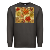 Smoke Fall leaves Premium Sweatshirt - NancyCooperArtShop