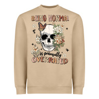 Mushroom being normal is painfully overrated Heavyweight Sweatshirt - MaliasSmallBusiness