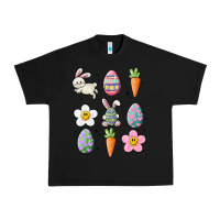 Black easter doodles Urban Heavy Tee - MaliasSmallBusiness