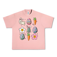 Salmon easter doodles Urban Heavy Tee - MaliasSmallBusiness