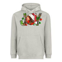 Moon Dust Joy with woman Heavyweight Hoodie - NancyCooperArtShop
