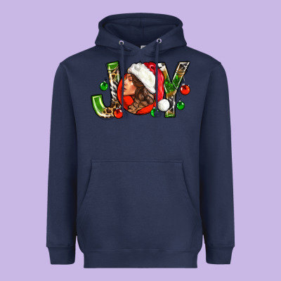 Joy With Woman Heavyweight Hoodie Designed By Nancycooperartshop