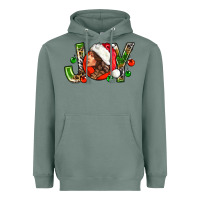 Sage Joy with woman Heavyweight Hoodie - NancyCooperArtShop
