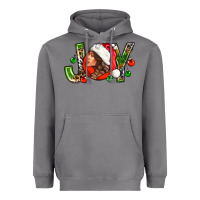 Storm Joy with woman Heavyweight Hoodie - NancyCooperArtShop