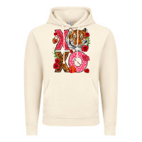 Vintage Artic xoxo with tiger Vintage Hoodie - NancyCooperArtShop