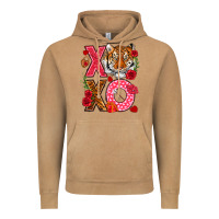 Vintage Camel xoxo with tiger Vintage Hoodie - NancyCooperArtShop