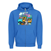 True Royal easter train Zipper Hoodie - Artiststas