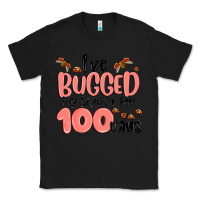 Black i have bugged my teacher for 100 days Classic Tee - MaliasSmallBusiness