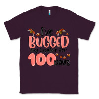 Plum i have bugged my teacher for 100 days Classic Tee - MaliasSmallBusiness