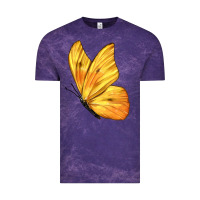 Cloud Purple Flying Cloudless Sulphur Butterfly Vintage Tee - LillyAllenDesigns