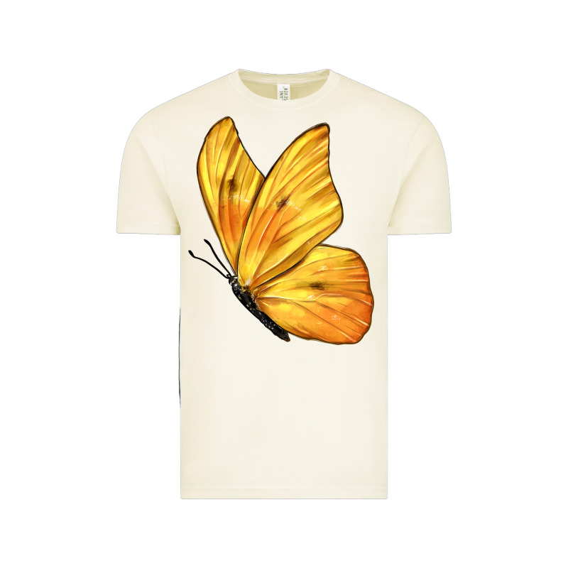 Flying Cloudless Sulphur Butterfly Vintage Tee by LillyAllenDesigns | Teevron