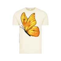 Vintage Arctic Flying Cloudless Sulphur Butterfly Vintage Tee - LillyAllenDesigns