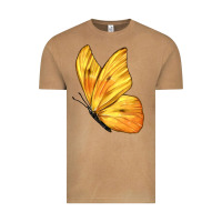 Vintage Camel Flying Cloudless Sulphur Butterfly Vintage Tee - LillyAllenDesigns