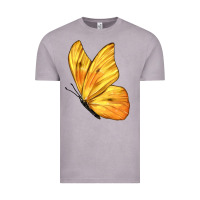 Vintage Zinc Flying Cloudless Sulphur Butterfly Vintage Tee - LillyAllenDesigns