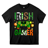 Black irish i was gamer st. patricks day Heavy Core Tee - Neo Western