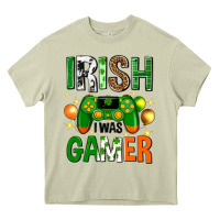 Mossy irish i was gamer st. patricks day Heavy Core Tee - Neo Western