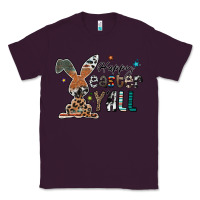 Plum Happy Easter Y'all Classic Tee - CowhideDigitalArt