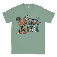 Sage Happy Easter Y'all Classic Tee - CowhideDigitalArt