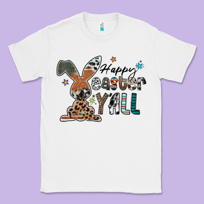 Happy Easter Y'all Classic Tee Designed By Cowhidedigitalart
