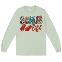 Matcha scrub life Long Sleeve Tee - NancyCooperArtShop