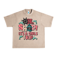 French Oak oh ship it's a girls trip Urban Heavy Tee - MaliasSmallBusiness