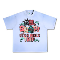 Grape Ice oh ship it's a girls trip Urban Heavy Tee - MaliasSmallBusiness