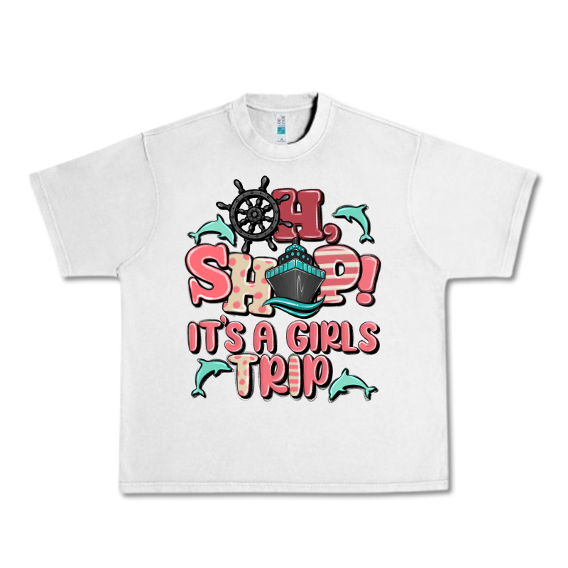 Oh Ship It's A Girls Trip Urban Heavy Tee by MaliasSmallBusiness | Teevron