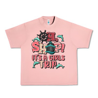 Salmon oh ship it's a girls trip Urban Heavy Tee - MaliasSmallBusiness