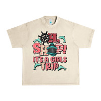 Sandshell oh ship it's a girls trip Urban Heavy Tee - MaliasSmallBusiness