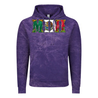 Cloud Purple mexican flag mini Vintage Hoodie - Jasminsmagicworld