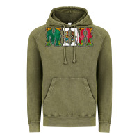 Mexican Flag Mini Vintage Hoodie | Teevron