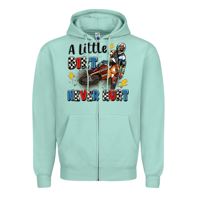 A Little Dirt Never Hurt Zipper Hoodie by Artiststas | Teevron