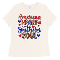 Bone American heart southern soul Ladies Tee - Neo Western