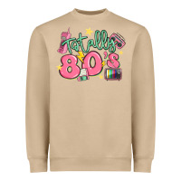 Mushroom totally 80s retro vintage Heavyweight Sweatshirt - MaliasSmallBusiness