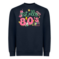 Navy totally 80s retro vintage Heavyweight Sweatshirt - MaliasSmallBusiness