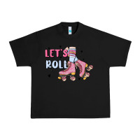 Black let's roll Urban Heavy Tee - MaliasSmallBusiness