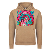 Vintage Coffee xo xo rainbow valentine Vintage Hoodie - NancyCooperArtShop