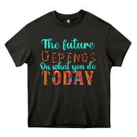 Asphalt the future on what you do today Heavy Core Tee - HRA Design Shop