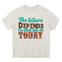 Cream the future on what you do today Heavy Core Tee - HRA Design Shop