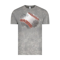 Cloud Rock leopard baseball patch Vintage Tee - Jasminsmagicworld