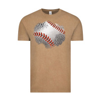 Vintage Coffee leopard baseball patch Vintage Tee - Jasminsmagicworld