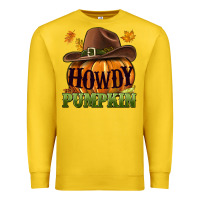 Lemon Howdy pumpkin Premium Sweatshirt - NancyCooperArtShop